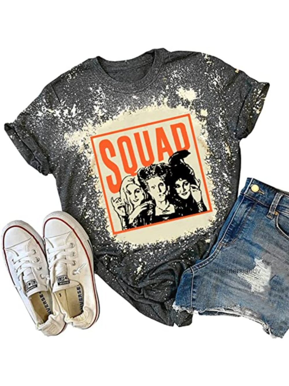 Sanderson Sister Halloween Graphic Tee Short Sleeve Casual Top